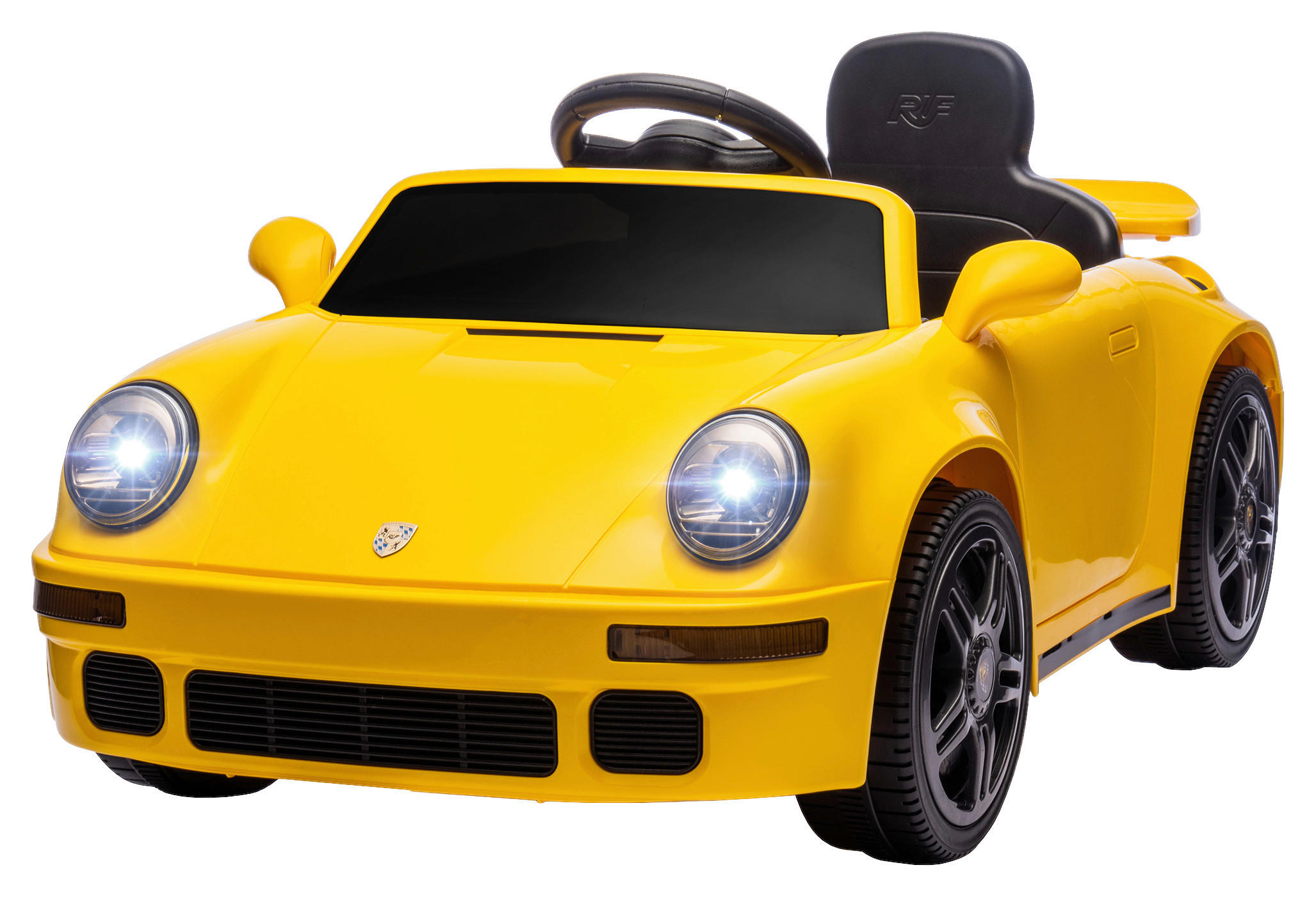 AIYAPLAY Kinder Elektroauto gelb B/H/L: ca. 55x44x103 cm Kinder_Elektroauto - gelb (103,00/55,00/44,00cm) - AIYAPLAY