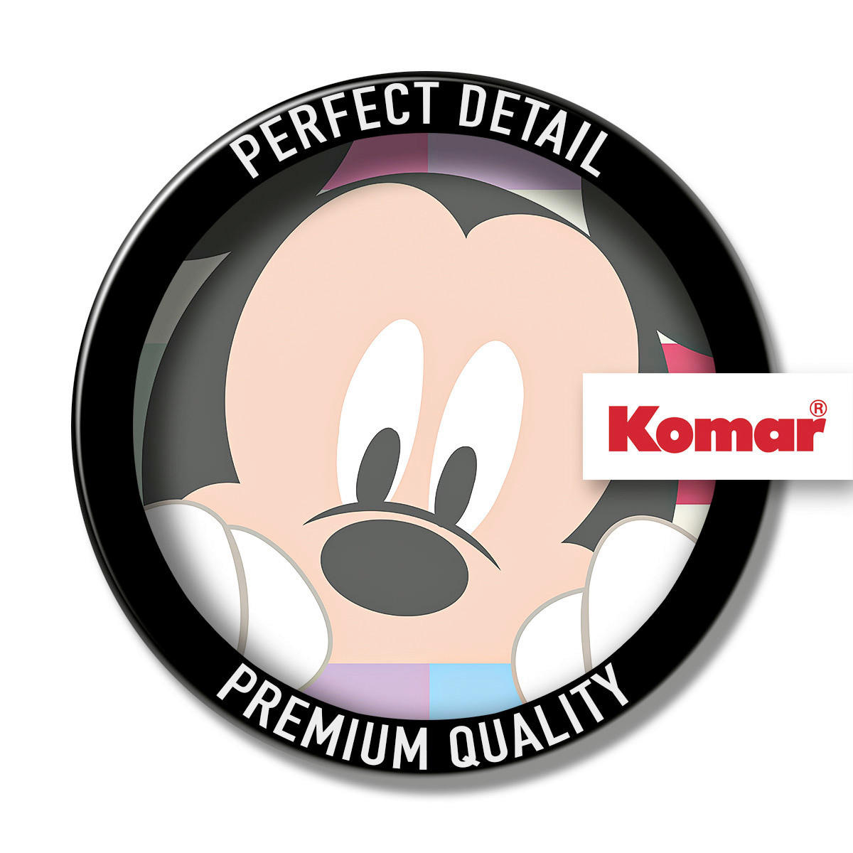 Komar Fototapete Mickey Peek a boo D: ca. 125 cm Mickey Peek a boo - (125,00cm) - Komar