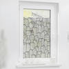 LICHTBLICK Fensterfolie Stadt schwarz B/L: ca. 100x130 cm Fensterfolie_Stadt - schwarz (100,00/130,00cm) - LICHTBLICK