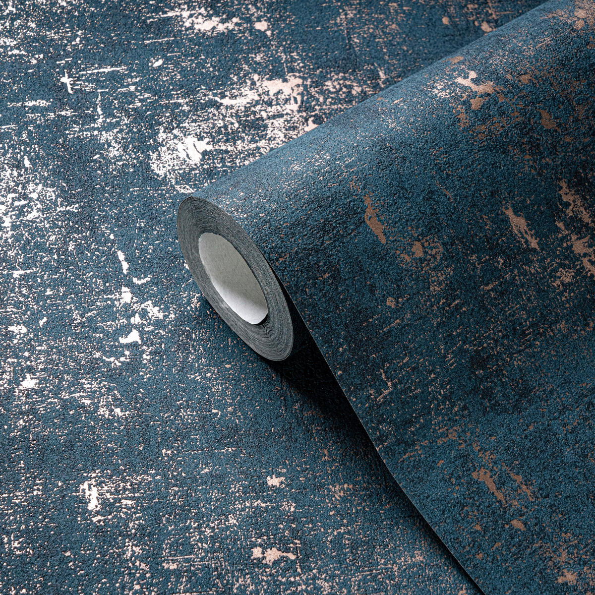 A.S.Création Vliestapete dunkelblau gold B/H/D: ca. 53x1005x7,8 cm Vliestapete - gold/dunkelblau (7,80/1005,00cm) - A.S.Creation