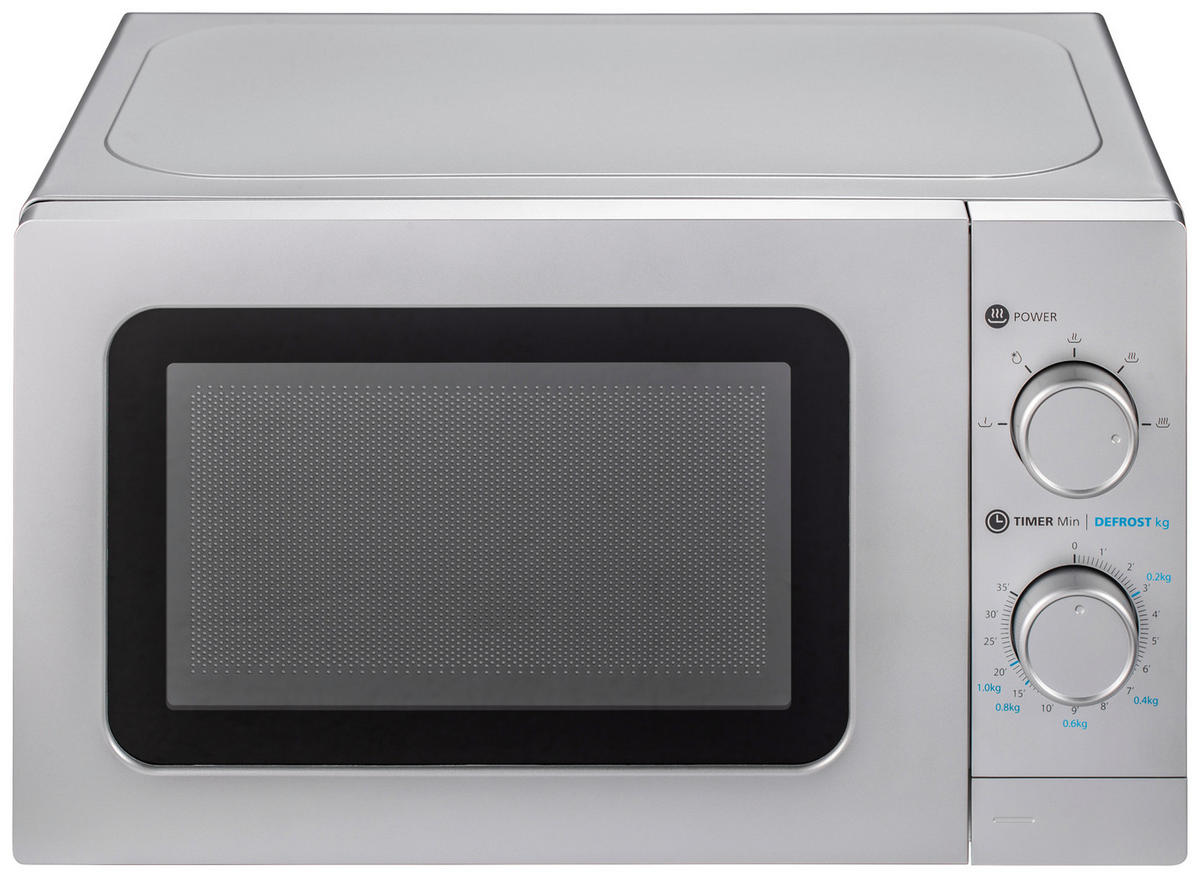 POCOline Mikrowelle MM720C2GX-PM silber Metall B/H/T: ca. 44x26x33 cm ca. 20 l Mikrowelle_Sevilla - silber (44,00/26,00/33,00cm) - POCOline