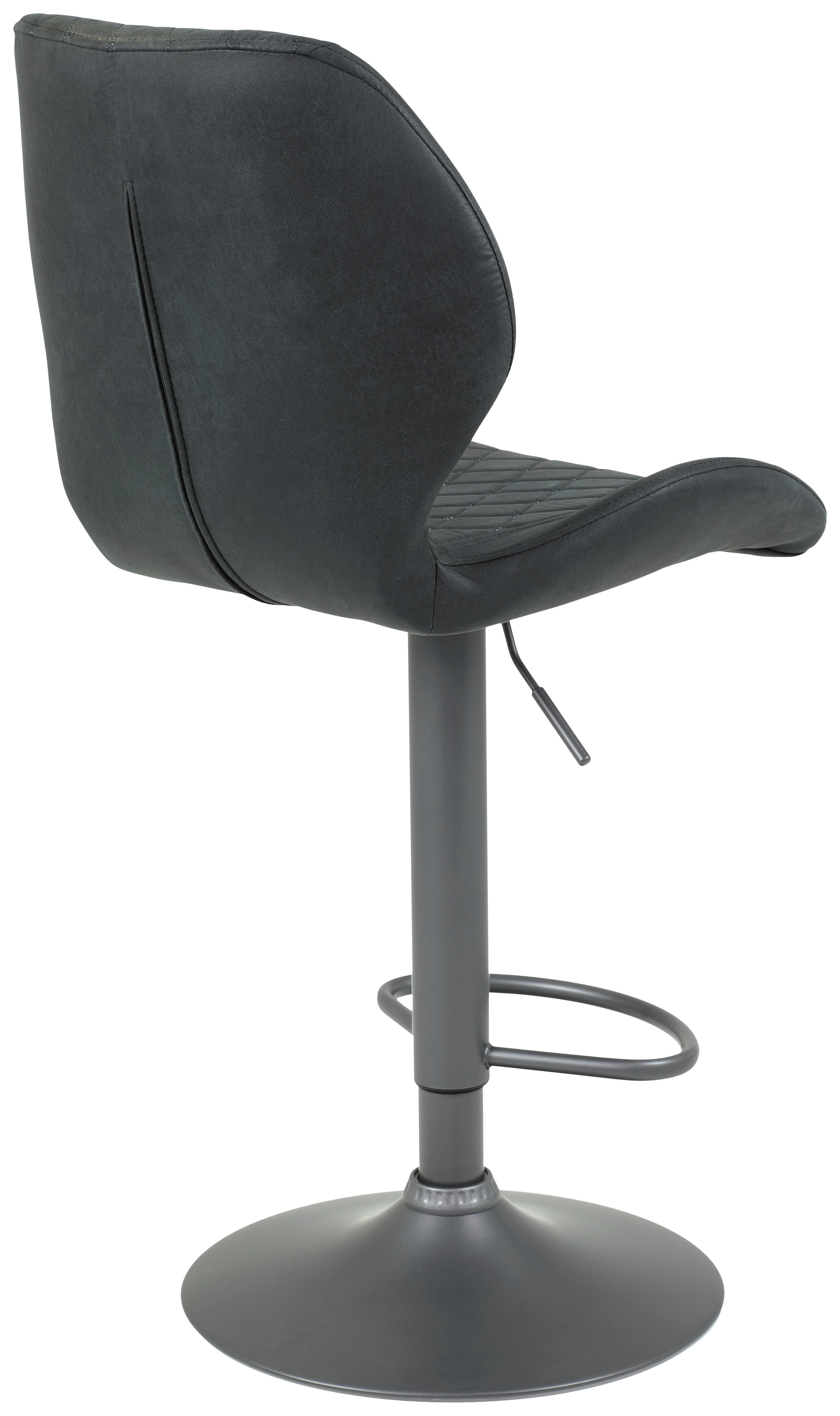 Barhocker Sonja anthrazit Vintage B/H/T: ca. 42x96x51 cm Sonja - anthrazit/grau (42,00/96,00/51,00cm)