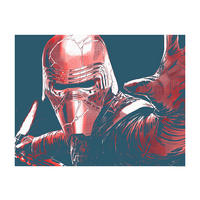 Komar Poster Star Wars Faces Kylo Star Wars B/L: ca. 50x40 cm Star Wars Faces Kylo - (50,00/40,00cm) - Komar