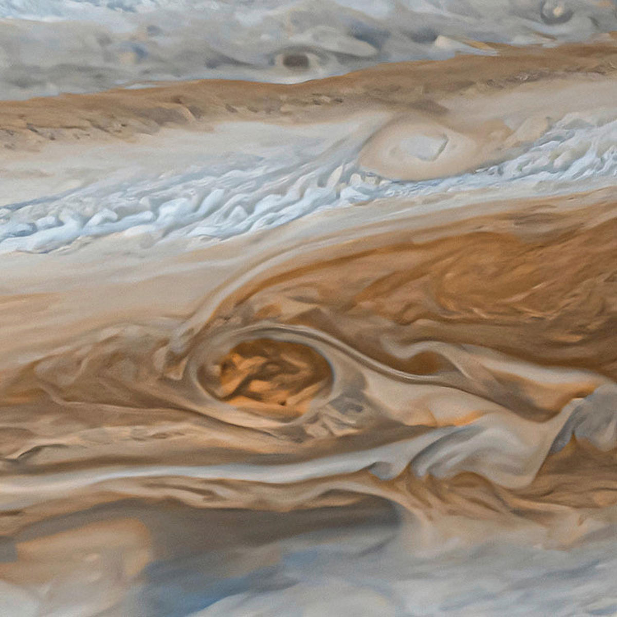 Komar Fototapete Jupiter D: ca. 125 cm Jupiter - (125,00cm) - Komar