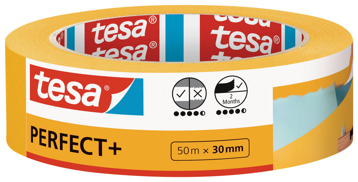 tesa Malerband B/L: ca. 0,3x5000 cm Malerband_Perfect+_tesa 50mx30mm - (0,30/5000,00cm) - tesa