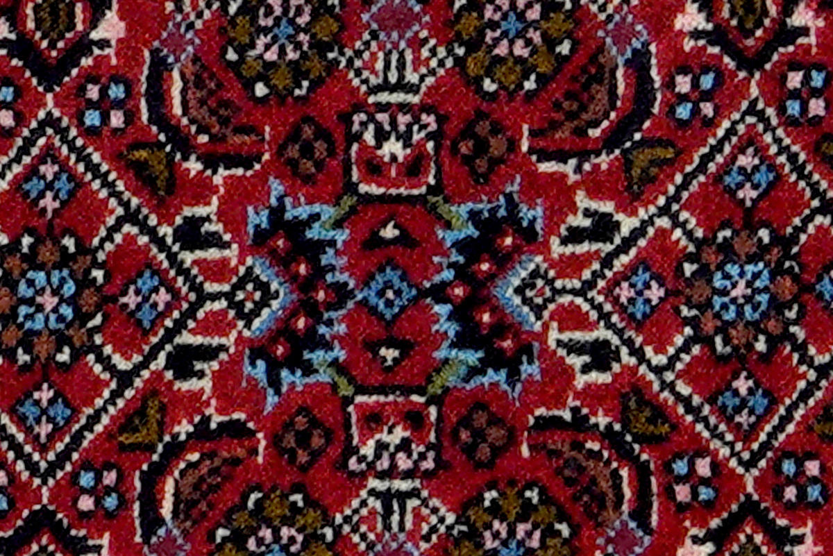 PersaTepp Teppich Bidjar Zandjan blau B/H/L: ca. 43x2x60 cm Bidjar Zandjan - blau (60,00/43,00/2,00cm) - PersaTepp