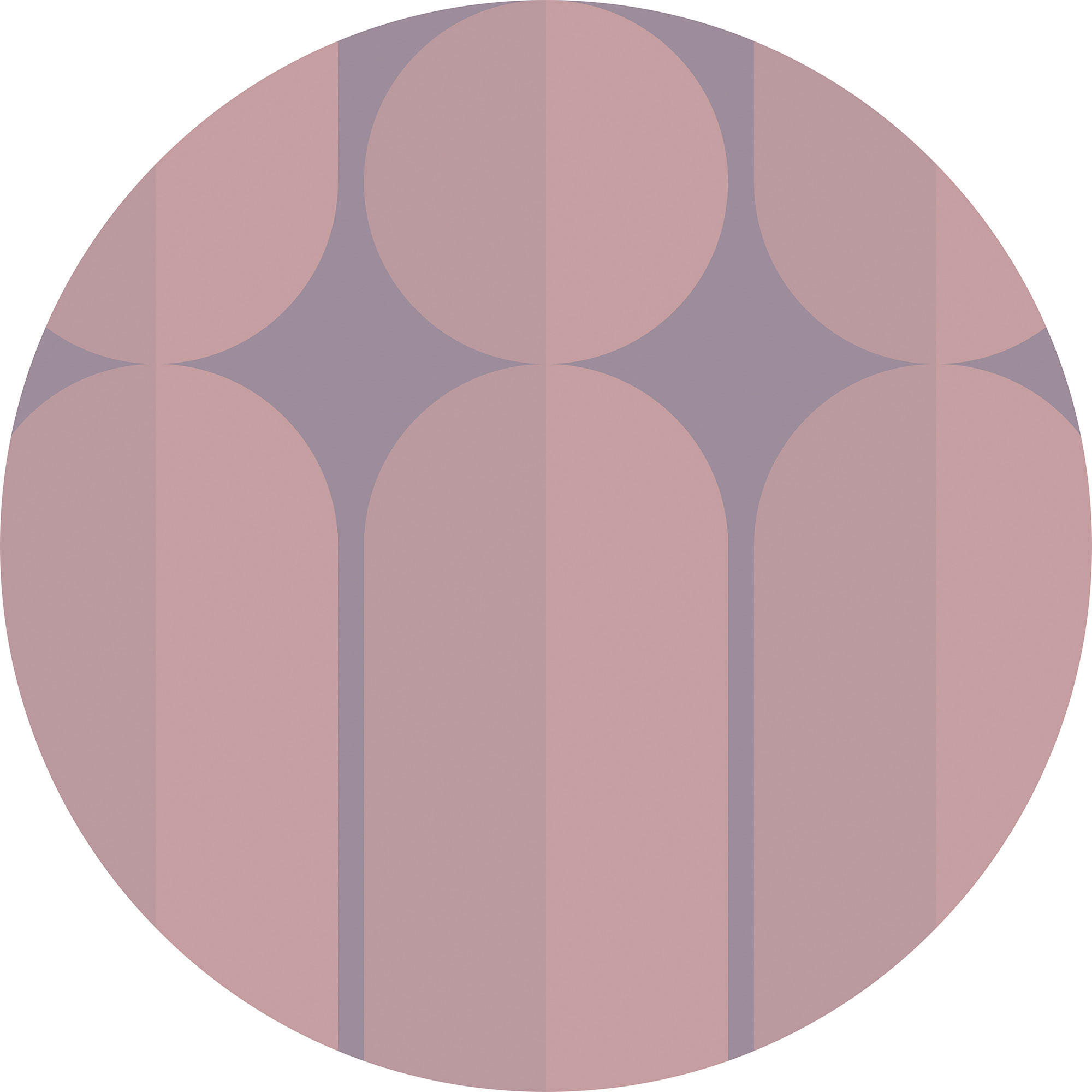 Komar Fototapete Bauhaus Fusion D: ca. 125 cm Bauhaus Fusion - (125,00cm) - Komar