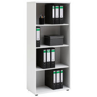 Regal Serie 200 perlweiß B/H/T: ca. 65,1x146,9x34,5 cm Serie 200 - perlweiß (65,10/146,90/34,50cm) - Möbelpartner