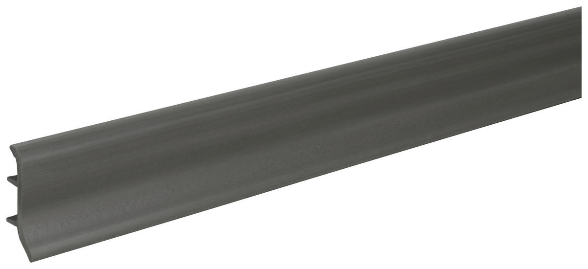 Sockelleiste L/B/H: ca. 250x1,9x4,8 cm pro Stück Sockelleiste 48x19x2500 KST grau - (250,00/1,90/4,80cm)