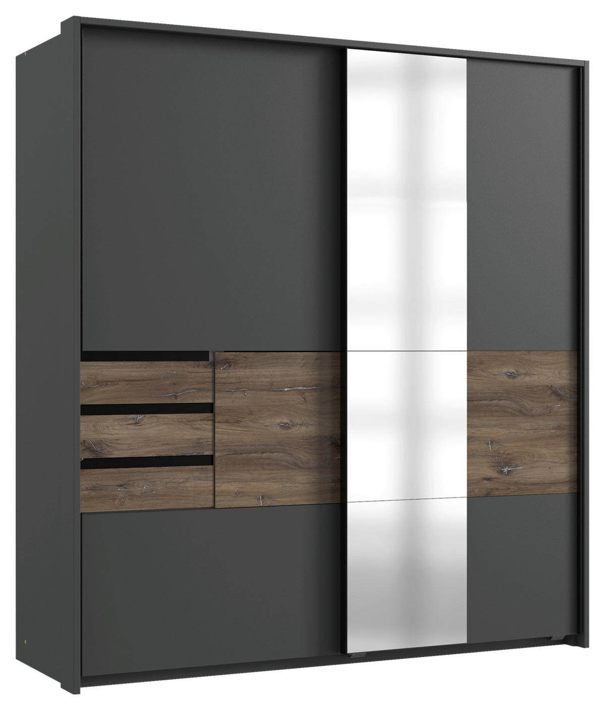 Passepartoutrahmen Bamberg Graphit B/H/T: ca. 183x200x12 cm Bamberg - Graphit (183,00/200,00/12,00cm)