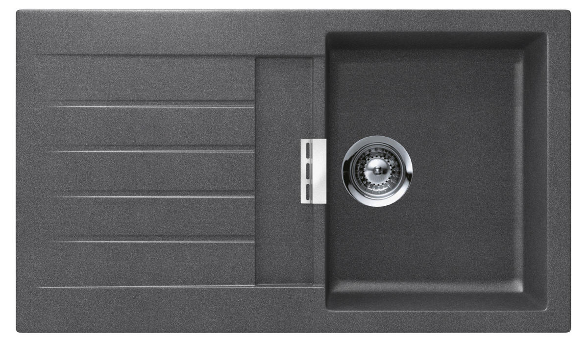 SCHOCK Einbauspüle Signus D-100 B/T/L: ca. 86x20x50 cm Signus D-100 - (86,00/50,00cm) - SCHOCK