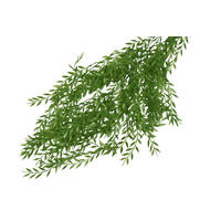 Deko-Pflanze grün Kunststoff L: ca. 100 cm Blumenranke_Bambus - grün (100,00cm)