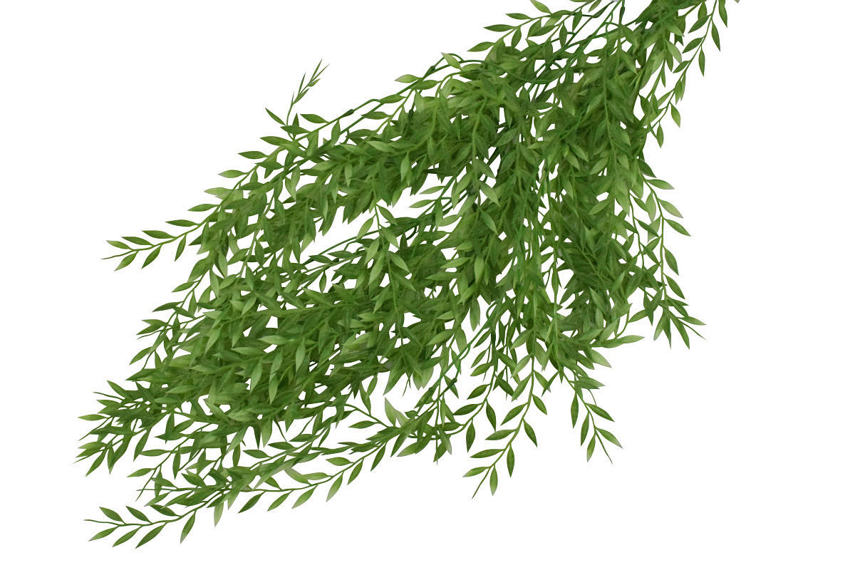 Deko-Pflanze grün Kunststoff L: ca. 100 cm Blumenranke_Bambus - grün (100,00cm)