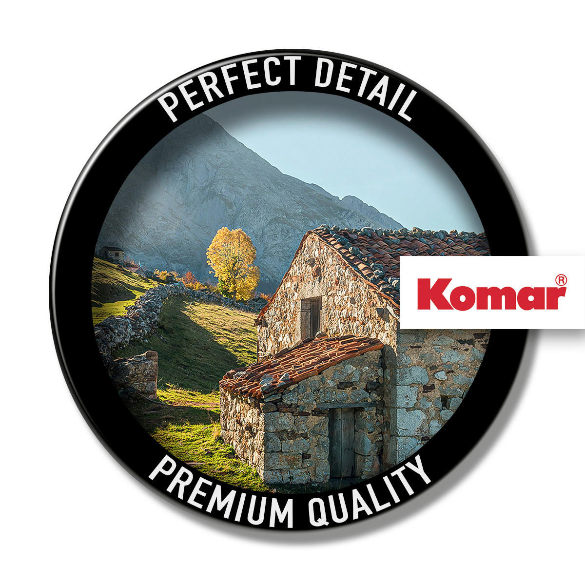 Komar Fototapete Picos de Europe Alm B/L: ca. 450x280 cm Picos de Europe Alm - (450,00/280,00cm) - Komar
