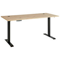 Schreibtisch Memphis Eiche Artisan Nachbildung anthrazit B/H/T: ca. 160x72x77 cm Memphis - Eiche/anthrazit (160,00/72,00/77,00cm)