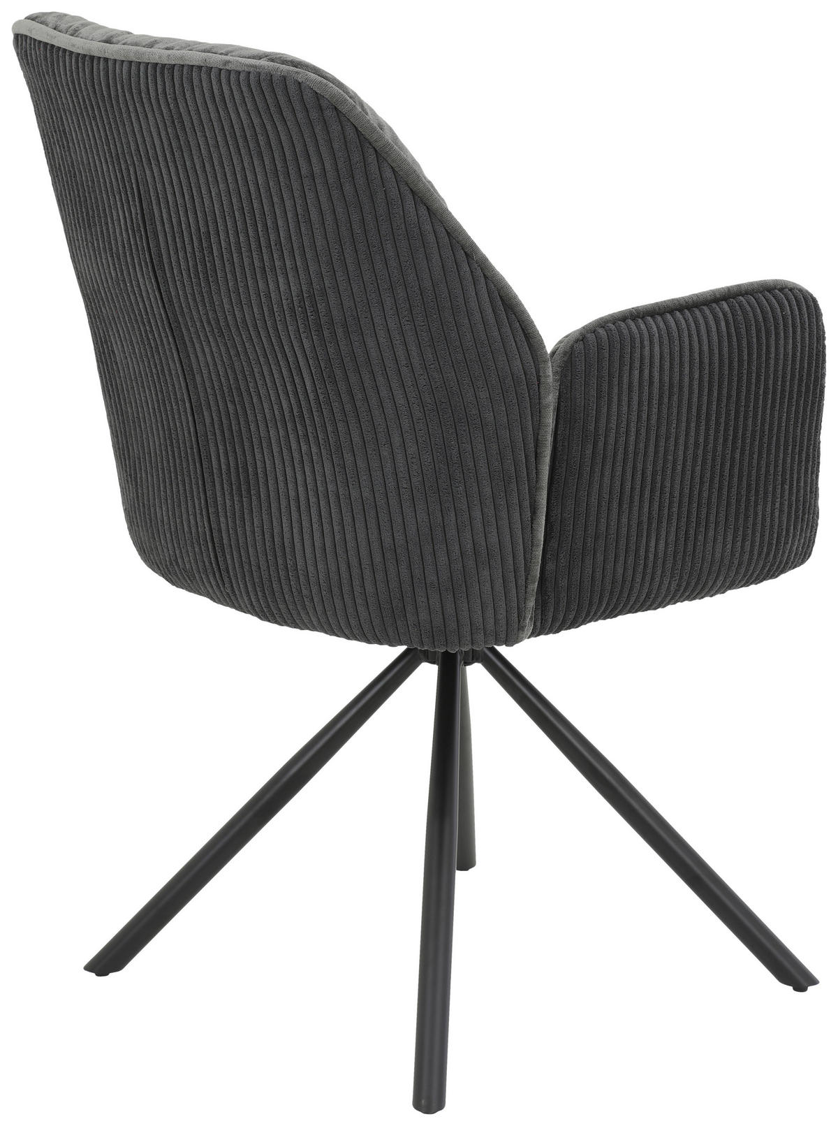 Sessel Amira, 2er-Set anthrazit B/H/T: ca. 56x89x61 cm Amira, 2er-Set - anthrazit (56,00/89,00/61,00cm) - Hela