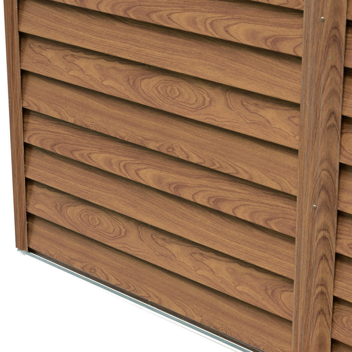 Outsunny Gartenhaus braun B/H/L: ca. 236x208x196 cm Gartenhaus - braun (196,00/236,00/208,00cm) - Outsunny