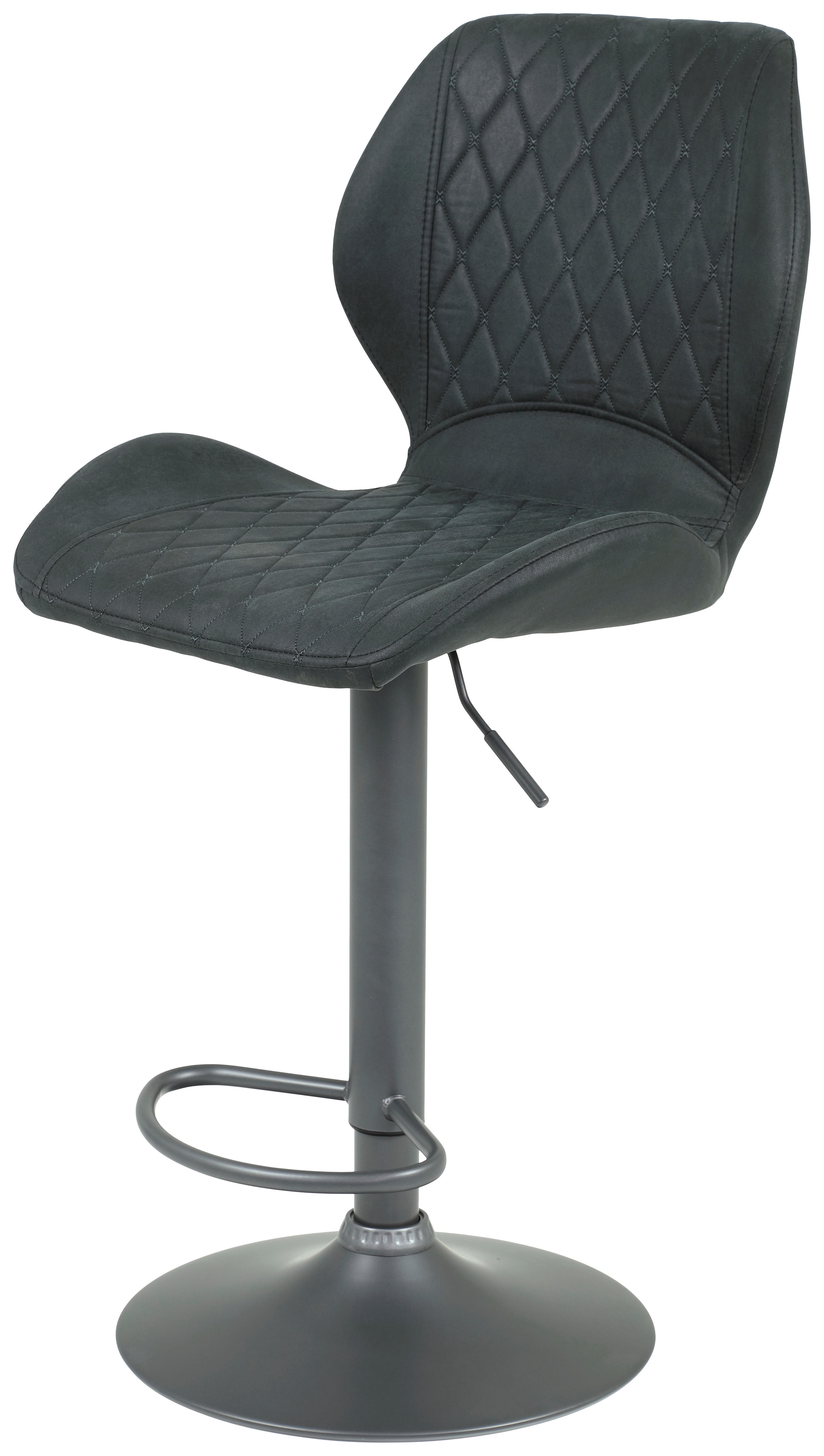 Barhocker Sonja anthrazit Vintage B/H/T: ca. 42x96x51 cm Sonja - anthrazit/grau (42,00/96,00/51,00cm)
