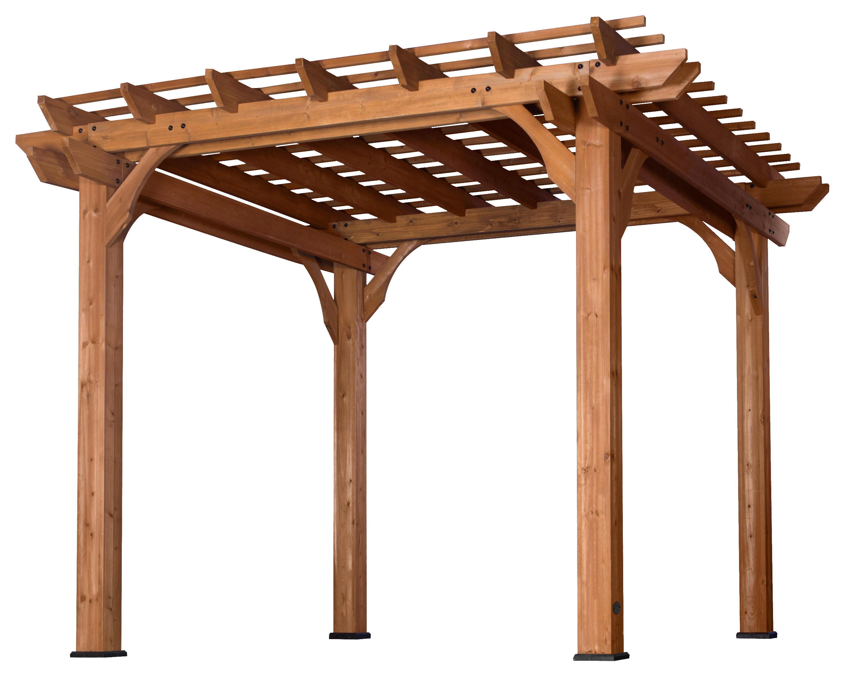 Backyard Discovery Backyard Discovery Pergola braun Holz B/H/L: ca. 305x242x305 cm Backyard_Discovery_Pergola - braun (305,00/305,00/242,00cm) - Backyard Discovery