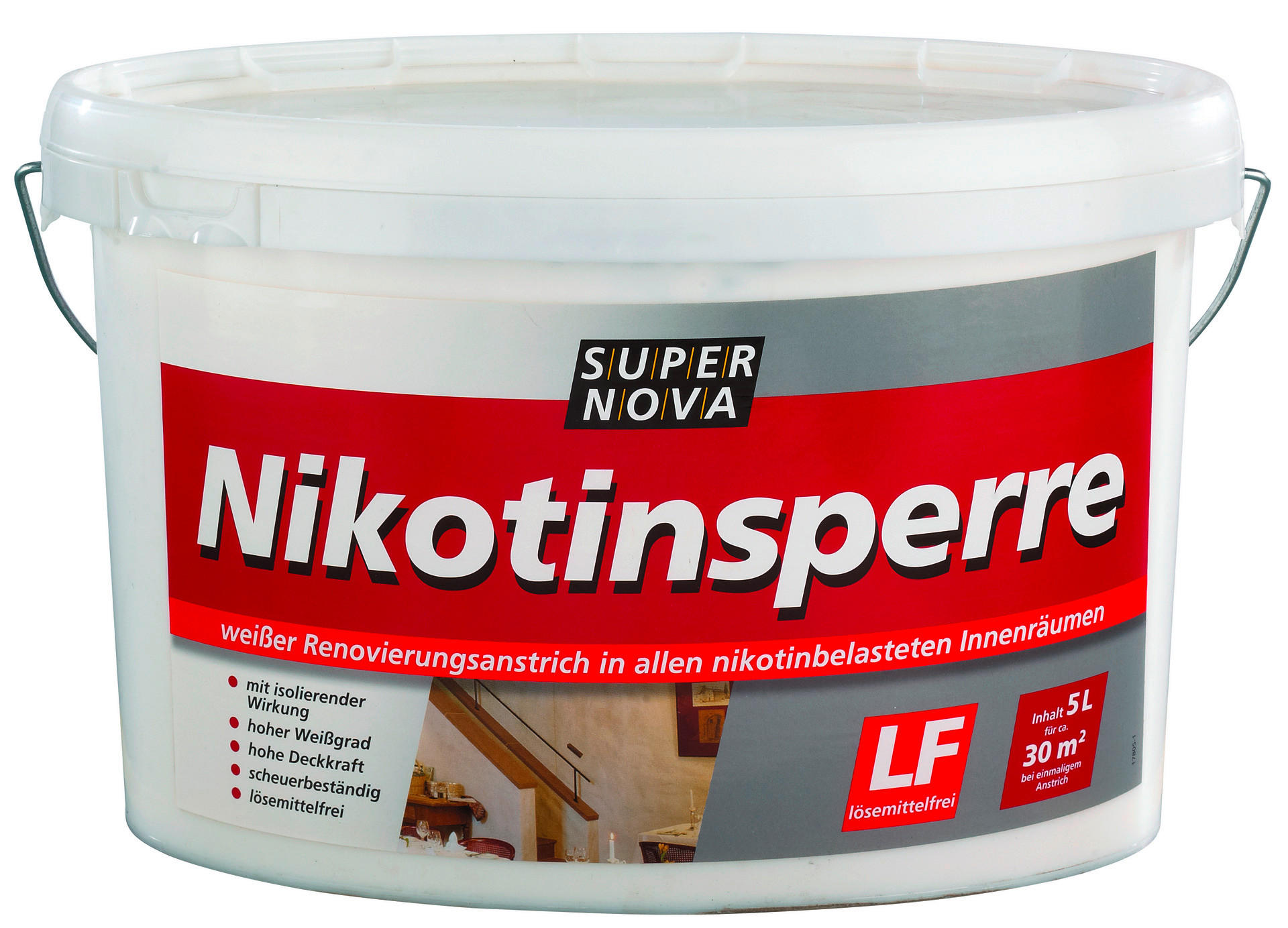 Super-Nova Nikotinsperre weiß ca. 5 l Nikotinsperre_Super-Nova 5l - weiß (5,00l) - Super-Nova