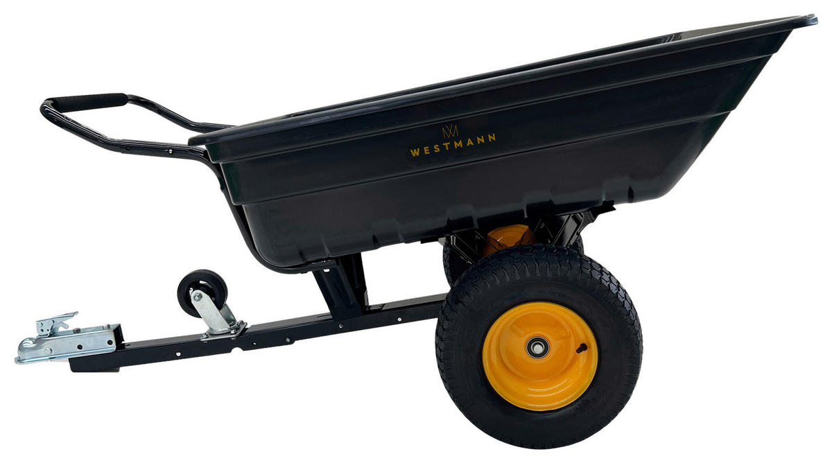 Westmann Schubkarre Prakta schwarz B/H/L: ca. 95,5x75x167 cm Prakta - schwarz (167,00/95,50/75,00cm) - Westmann