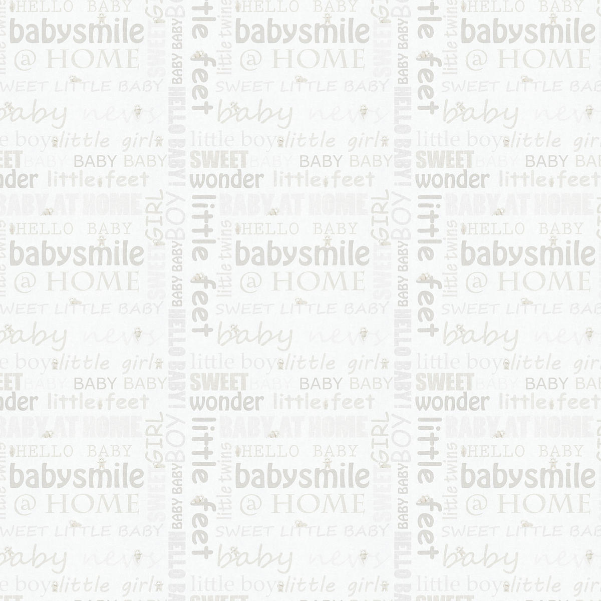 Vliestapete Schrift beige lindgrün B/L: ca. 53x1005 cm Vliestapete_35847-2 - beige/lindgrün (53,00/1005,00cm)