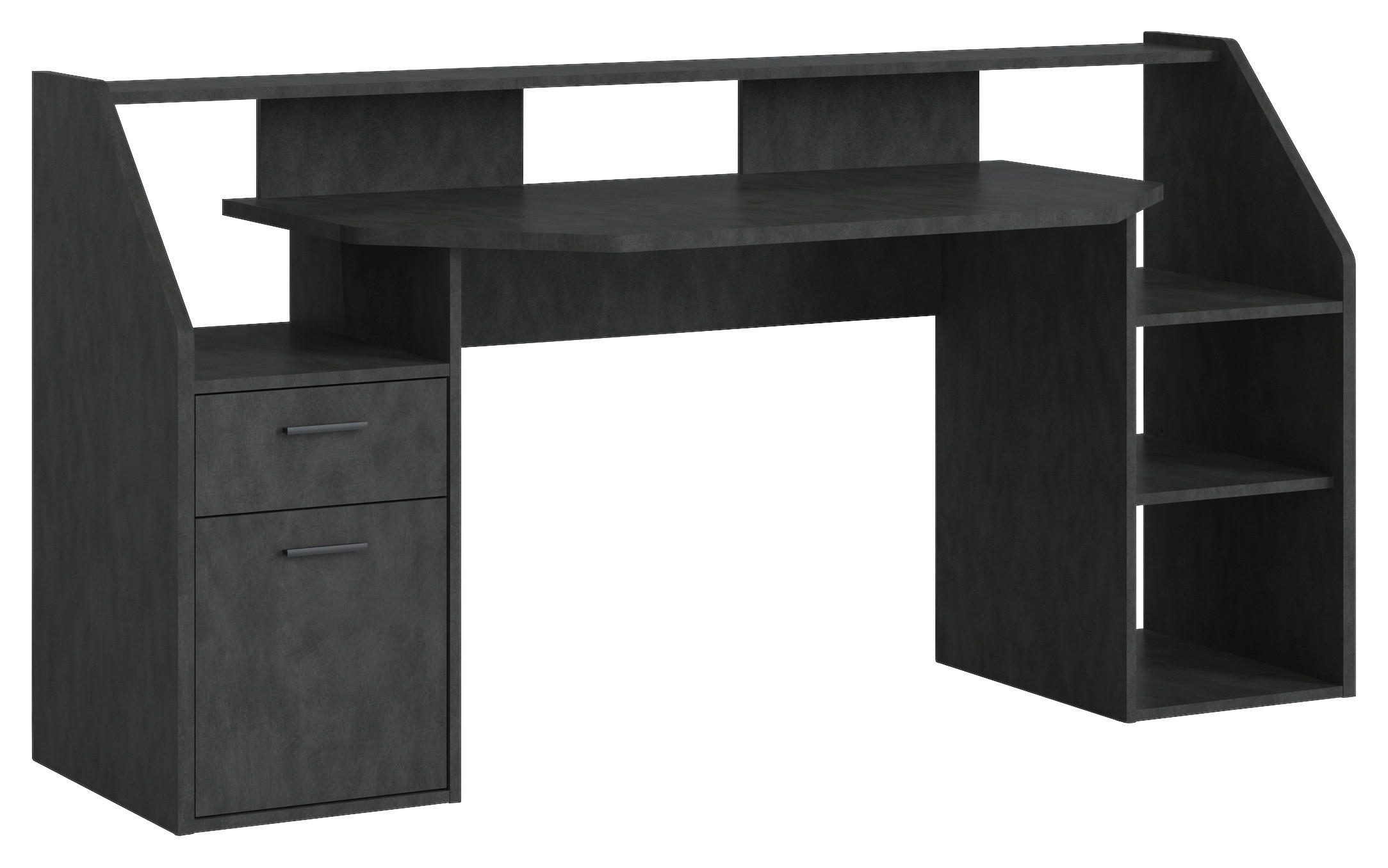 Gaming-Schreibtisch Zocker B/H/T: ca. 180x92x50 cm Zocker - (180,00/92,00/50,00cm)