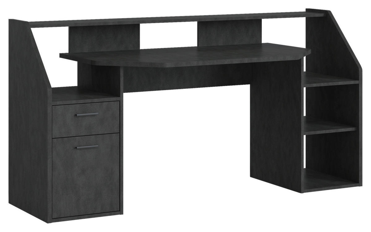 Gaming-Schreibtisch Zocker B/H/T: ca. 180x92x50 cm Zocker - (180,00/92,00/50,00cm)