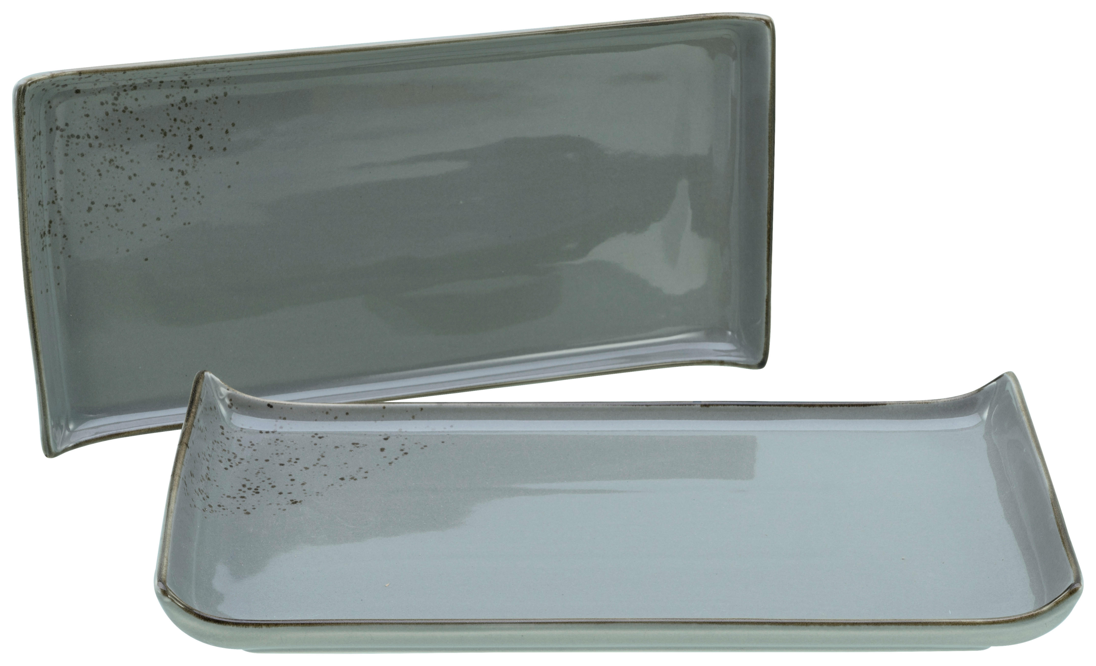 CreaTable Servierplatte NATURE COLLECTION grau Steinzeug B/L: ca. 165x33 cm NATURE COLLECTION - grau (165,00/33,00cm) - CreaTable
