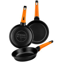 Monix Pfannenset MAGMA schwarz Aluguss MAGMA - orange/schwarz - Monix