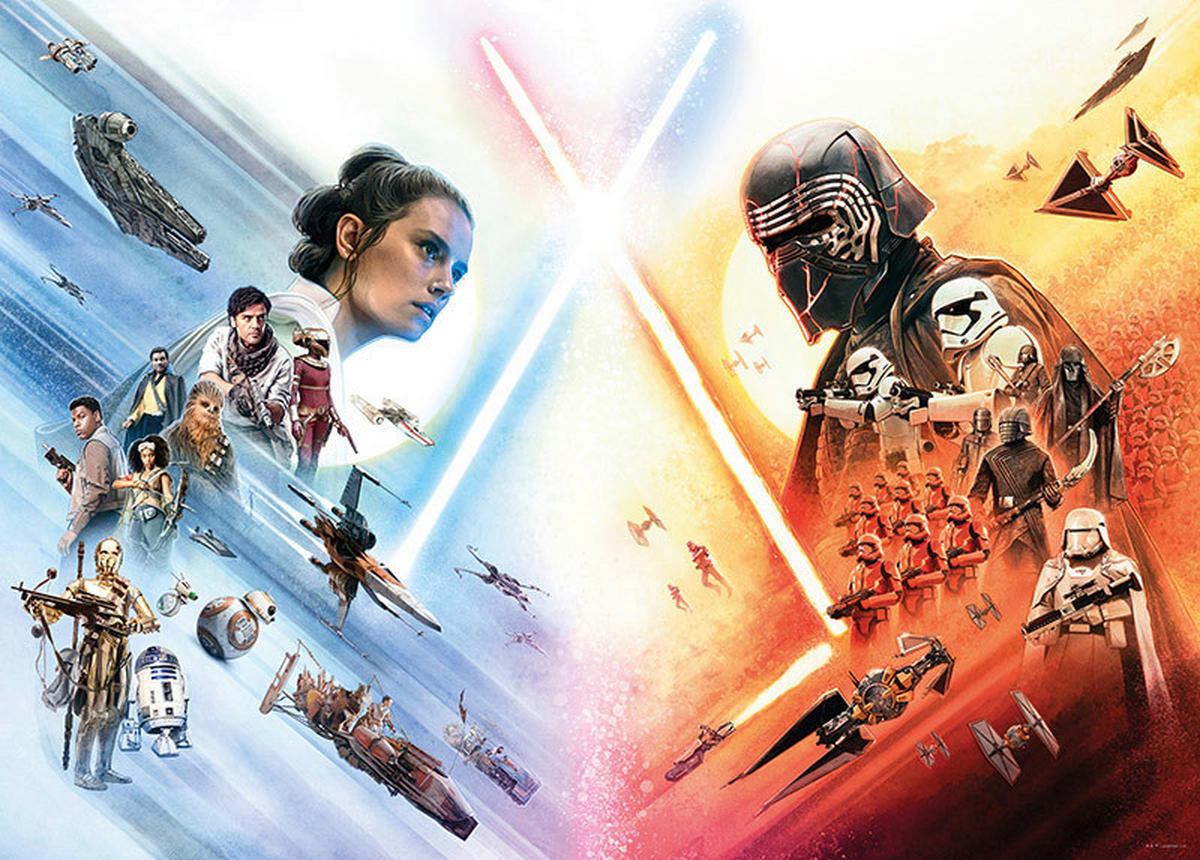 Komar Poster Star Wars Movie Poster Star Wars B/L: ca. 70x50 cm Star Wars Movie Poster - (70,00/50,00cm) - Komar