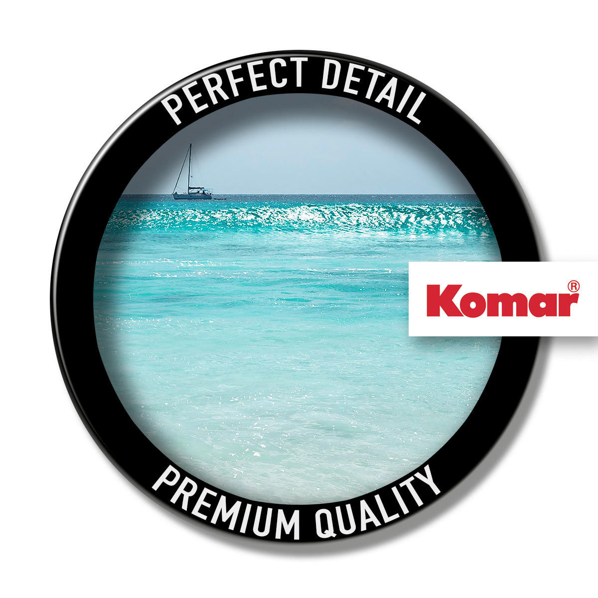 Komar Fototapete Lagoon D: ca. 125 cm Lagoon - (125,00cm) - Komar