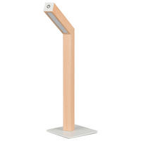 Reality LED Tischleuchte SKIP braun MDF B/H/T: ca. 11x37,5x14,5 cm 1 Brennstellen Skip - braun (11,00/37,50/14,50cm) - Reality