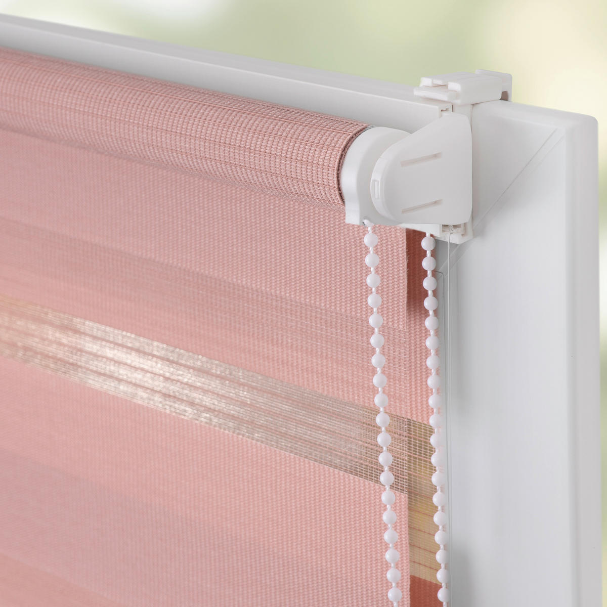 Doppelrollo Duo altrosa B/L: ca. 45x150 cm Duo - altrosa (45,00/150,00cm) - LICHTBLICK
