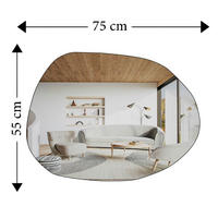 moebel17 Wandspiegel Liora B/H/T: ca. 55x75x2,2 cm Liora - (55,00/75,00/2,20cm) - moebel17