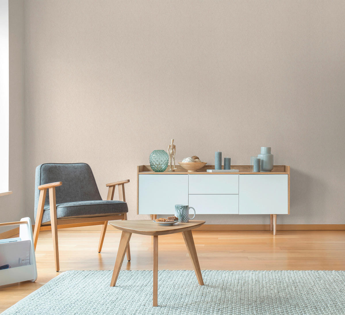 A.S.Création Vliestapete weiß creme B/H/D: ca. 53x1005x8,5 cm Vliestapete - weiß/creme (8,50/1005,00cm) - A.S.Creation