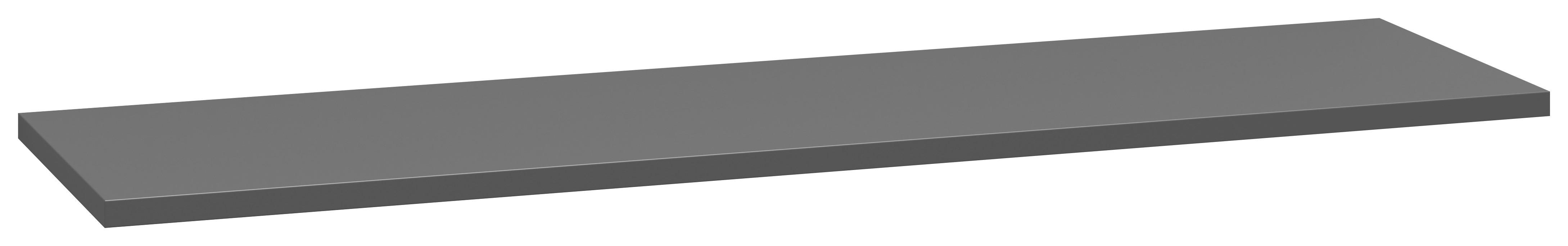 Platte System 64 anthrazit matt B/H/T: ca. 128x2x35 cm System 64 - anthrazit (128,00/2,00/35,00cm)