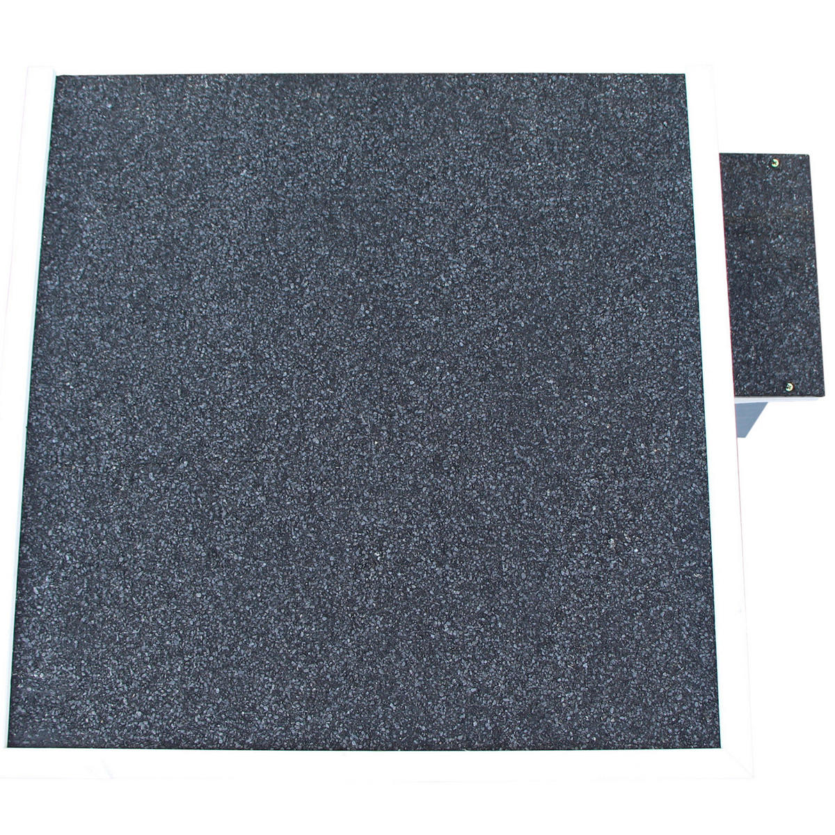 PawHut Katzenvilla grau Holz B/H/L: ca. 51x81x51 cm Katzenvilla - weiß/grau (51,00/51,00/81,00cm) - PawHut