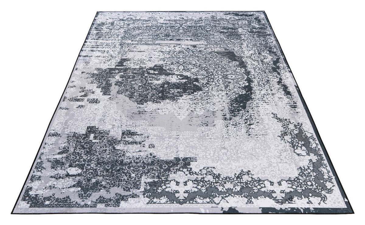 Obsession Teppich My Tranquil grau B/H/T/L/D: ca. 160x0,6x0x230x0 cm My Tranquil - grau (230,00/160,00/0,60cm) - Obsession