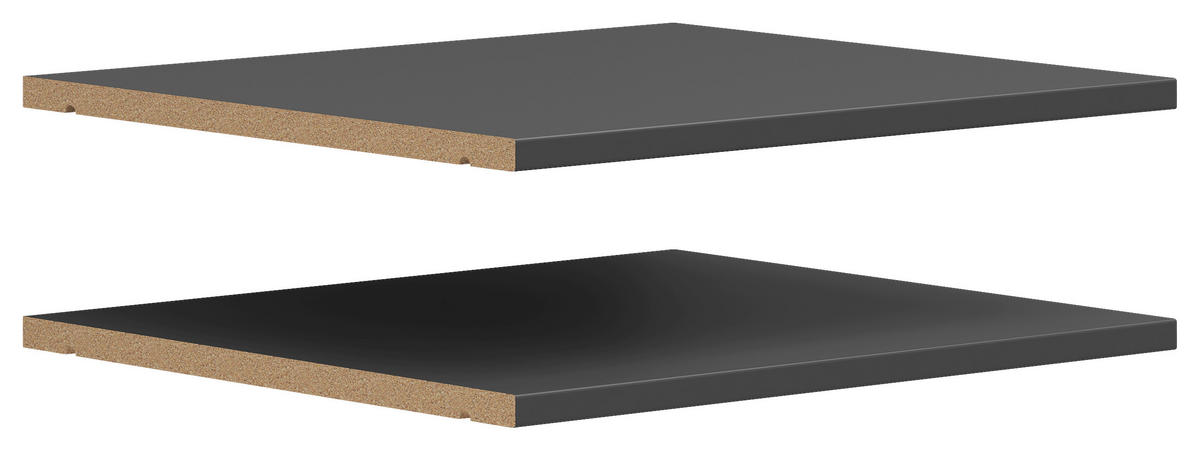 Einlegeböden-Set Multi-Stauraum Typ 45 anthrazit B/H/T: ca. 42x1,5x36 cm Multi-Stauraum Typ 45 - anthrazit (42,00/1,50/36,00cm)