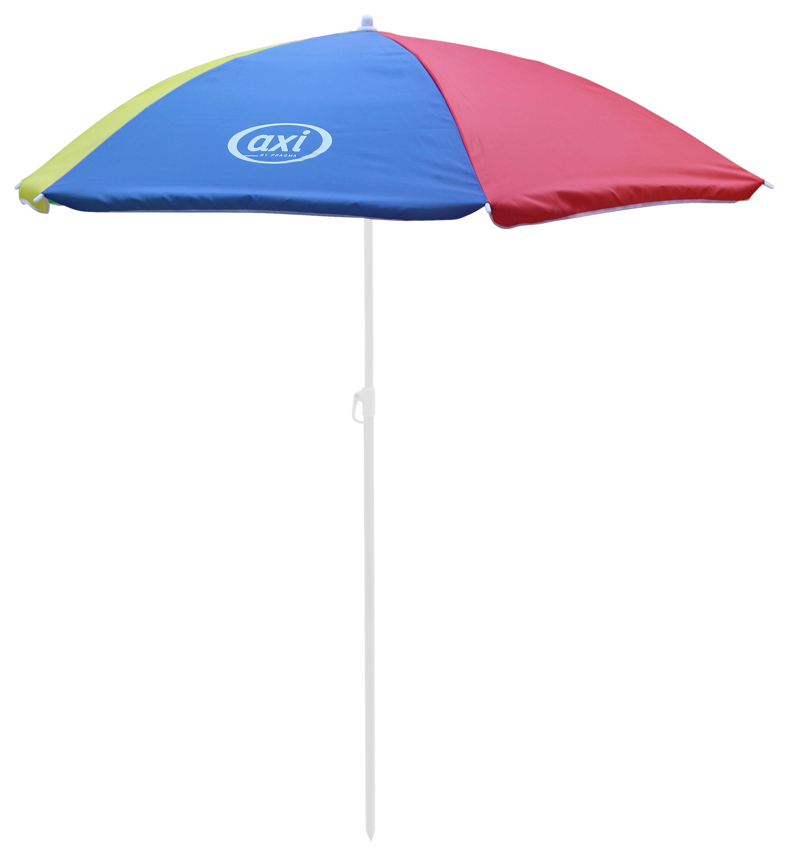 AXI Sonnenschirm regenbogen Kunststoff H/T: ca. 175x125 cm Sonnenschirm - regenbogen (125,00cm) - AXI