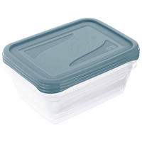 keeeper Haushaltshelfer transparent Frischhaltedosenset_Fredo_3tlg. - transparent - keeeper