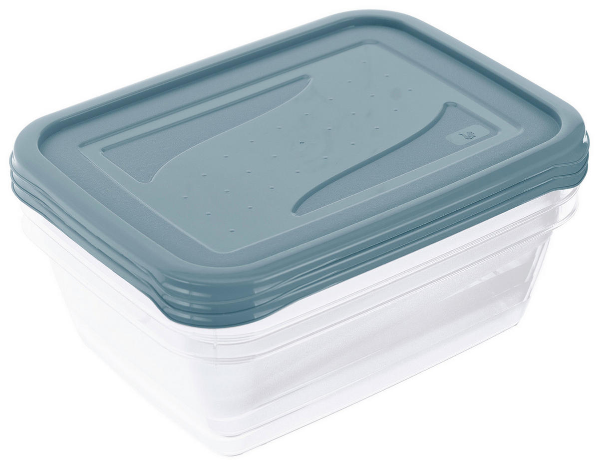 keeeper Haushaltshelfer transparent Frischhaltedosenset_Fredo_3tlg. - transparent - keeeper