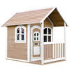 AXI Spielhaus Alex braun B/H/L: ca. 137x178x191 cm Alex - braun/weiß (191,00/137,00/178,00cm) - AXI