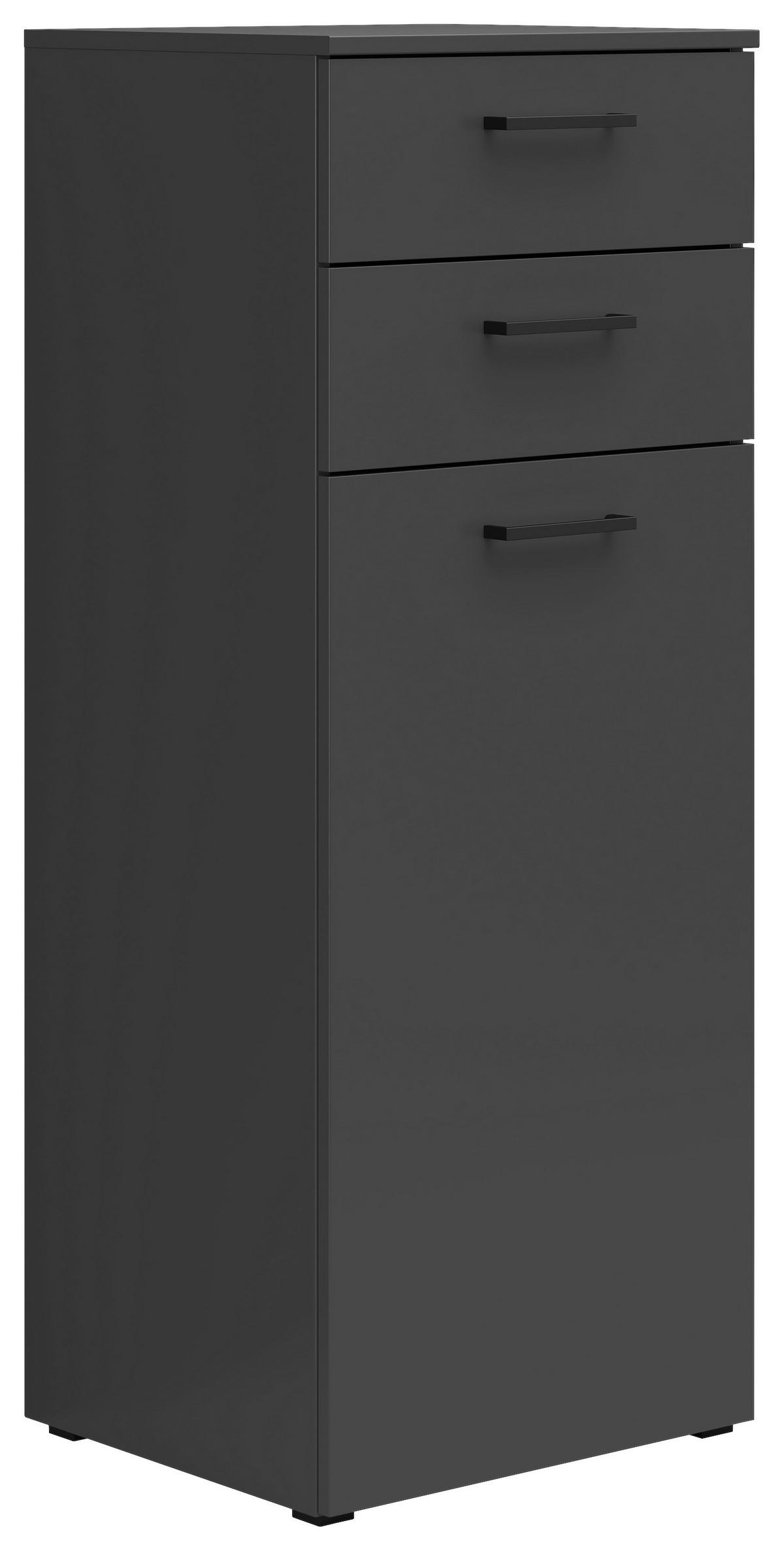 Kommode Multi-Stauraum Typ 17 anthrazit B/H/T: ca. 45x115x40 cm Multi-Stauraum Typ 17 - anthrazit (45,00/115,00/40,00cm)