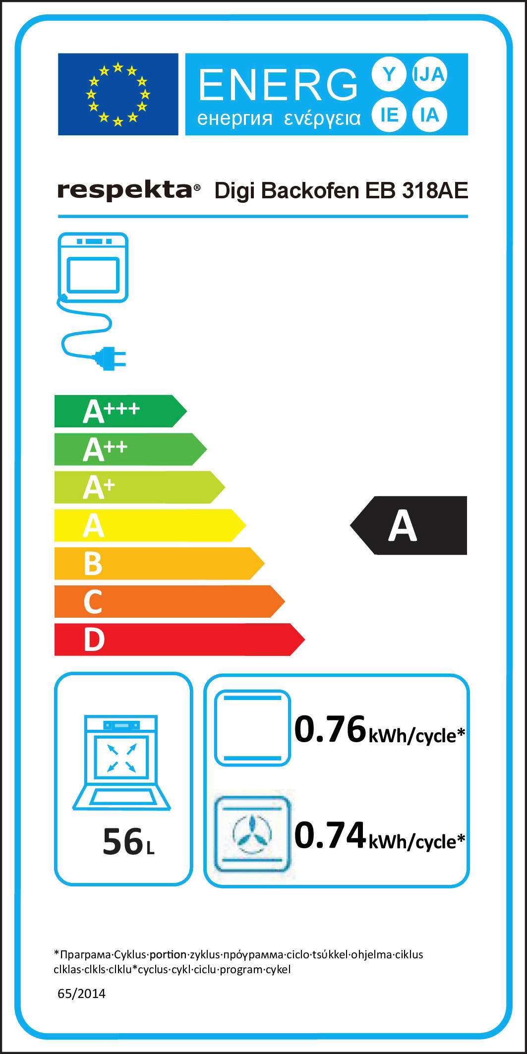 Respekta Küchenblock Premium weiß hochglänzend B/H/T: ca. 280x220,5x60 cm