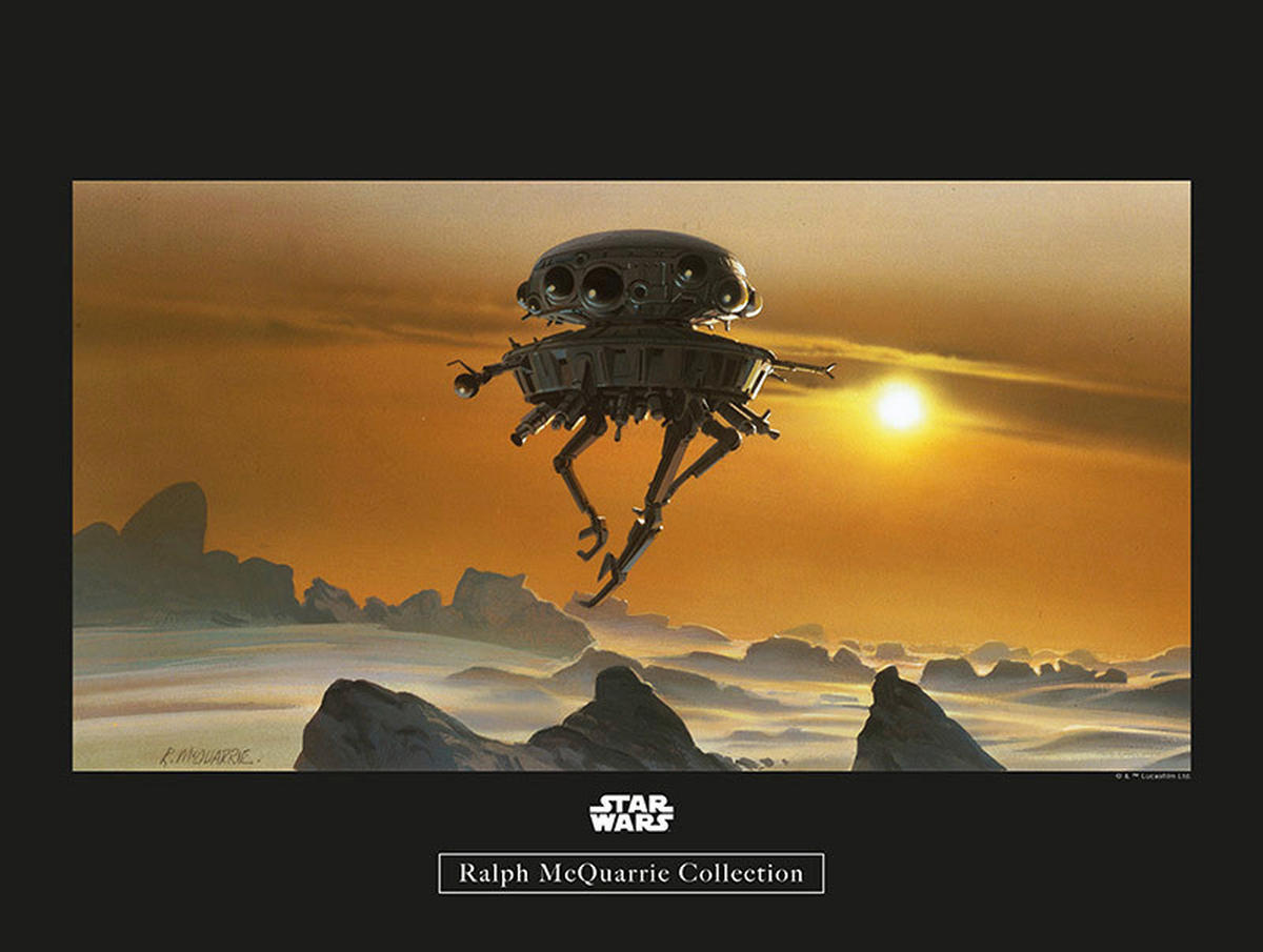 Komar Poster Star Wars Classic RMQ Hoth Probe Dr Star Wars B/L: ca. 40x30 cm Star Wars Classic RMQ Hoth Probe Dr - (40,00/30,00cm) - Komar