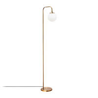 Opviq Stehleuchte Viran bronze Glas Metall B/H/T/L/D: ca. 27x146x27x27x15 cm E14 1 Brennstellen Viran - bronze (27,00/27,00/146,00cm) - Opviq