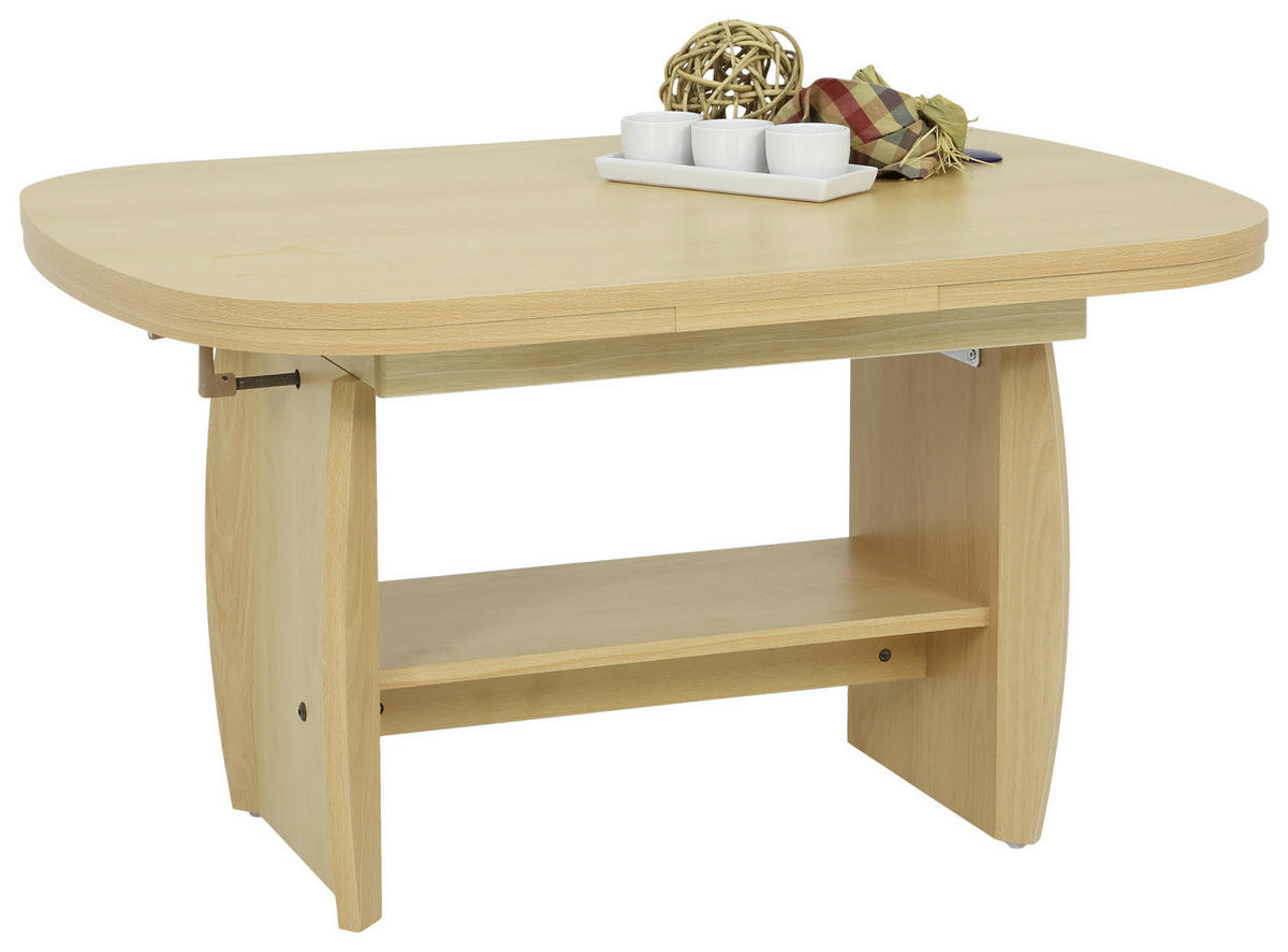 Couchtisch MICHAEL III buche Nachbildung B/H/T: ca. 90x52x68 cm MICHAEL III - buche (90,00/52,00/68,00cm) - Hela