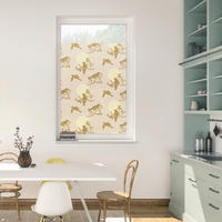 LICHTBLICK Fensterfolie Moon Birds Vögel Moon Birds beige B/L: ca. 50x50 cm Moon Birds - beige (50,00/50,00cm) - LICHTBLICK